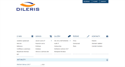 Desktop Screenshot of dileris.cz